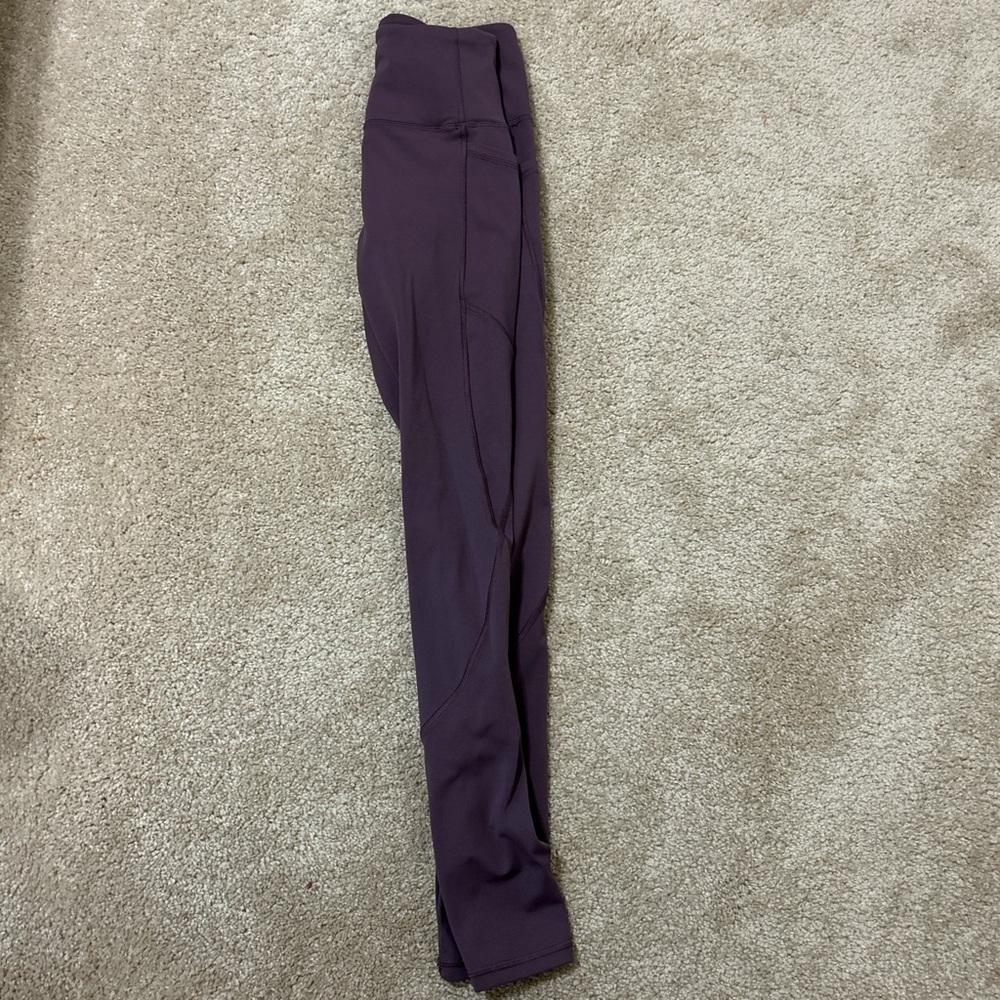 Purple and Green High-Waisted Leggings/Yoga Pants Bundle